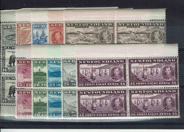 Image of Canada-Newfoundland SG 257/67 UMM British Commonwealth Stamp